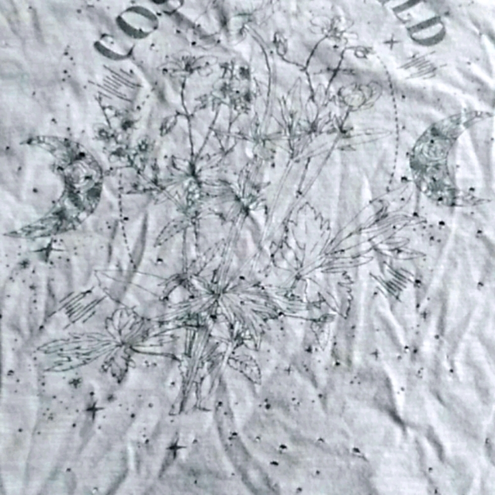 A shirt with a design